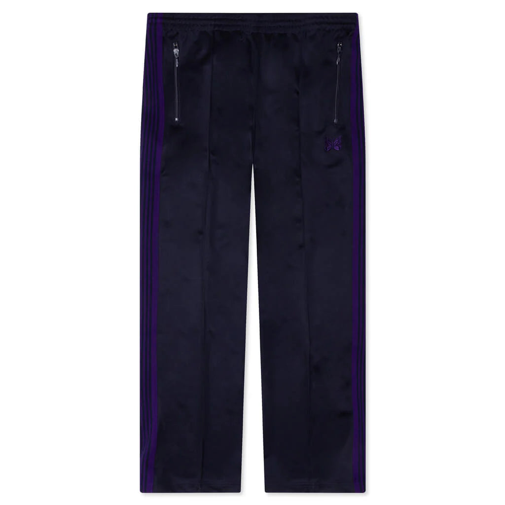 Track Pant Poly Smooth Navy