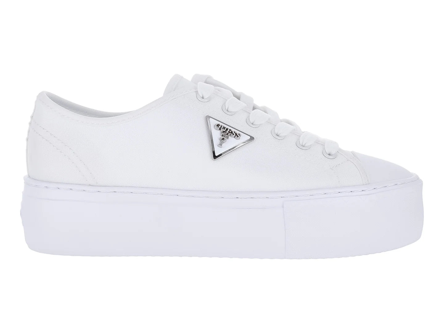 Tenis Guess Blancos de Plataforma para Mujer