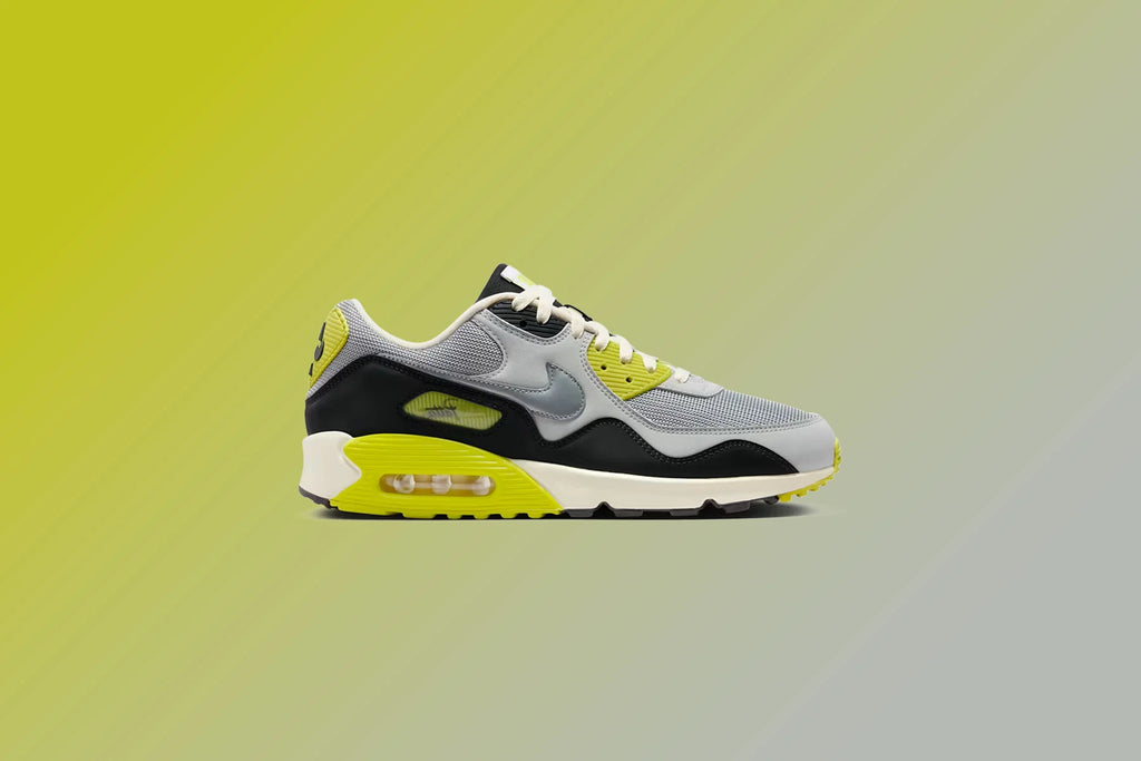 Nike x Patta Air Max 90 Waves Particle Grey Neutral Grey Cyber Black