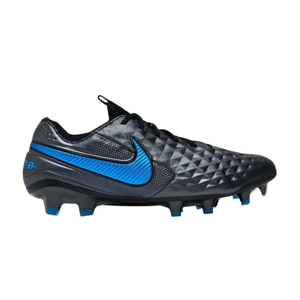 Nike Legend 8 Elite FG Firm Ground Soccer Cleats Black Blue Hero
