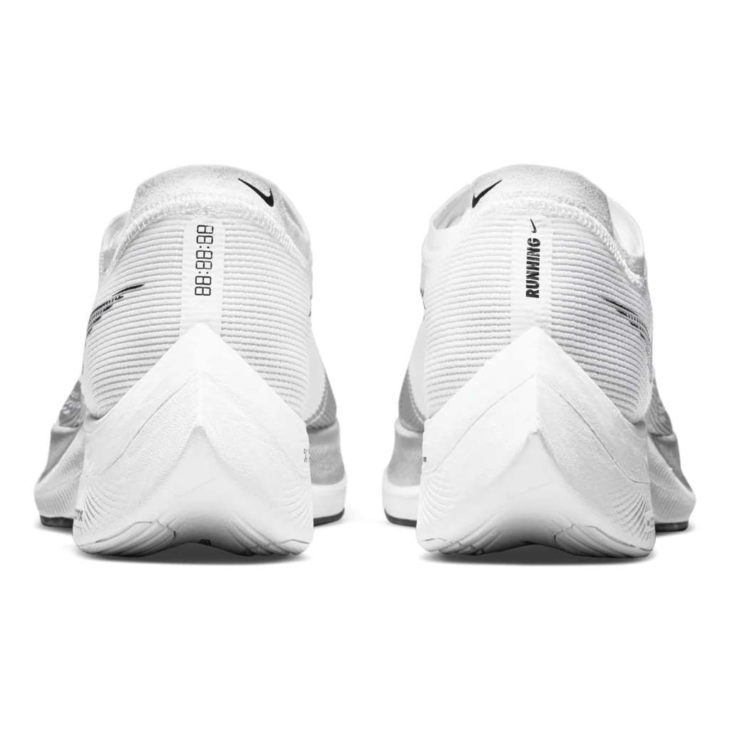 Nike ZoomX Vaporfly Next 2 Running Shoes White Black Metallic Silver