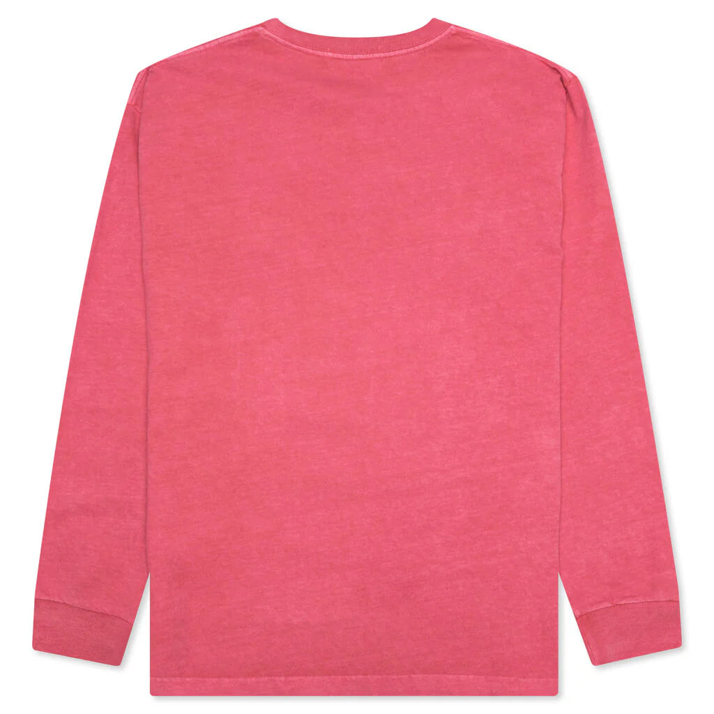 Overdye College L S Tee Pink