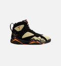 Air Jordan 7 Retro Black Olive Mens Lifestyle Shoe Black Green