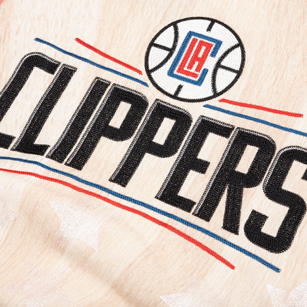 Advisory Board Crystals x LA Clippers Hoodie Wood Grain