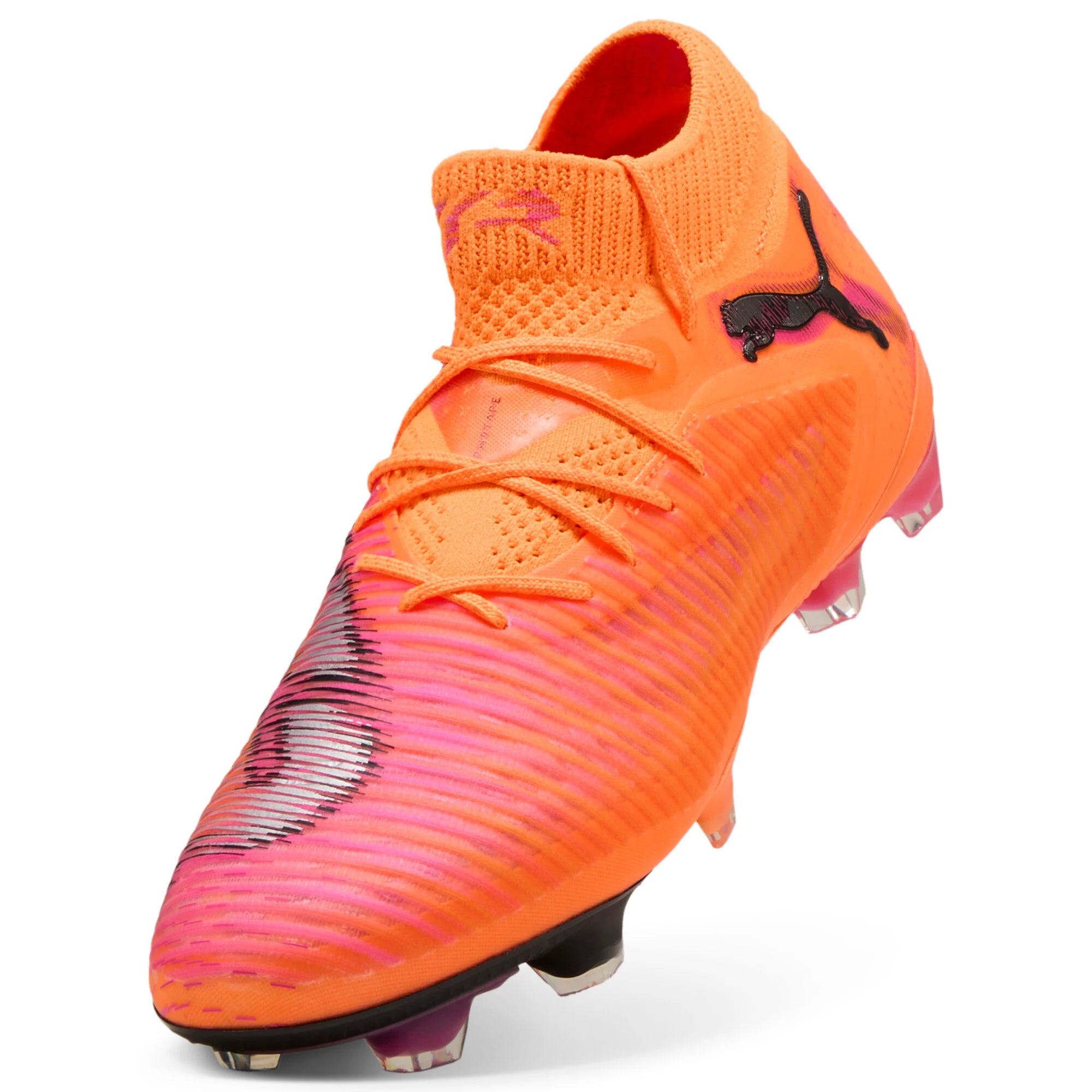 PUMA Future 8 Ultimate FG Womens Soccer Cleats Orange Black