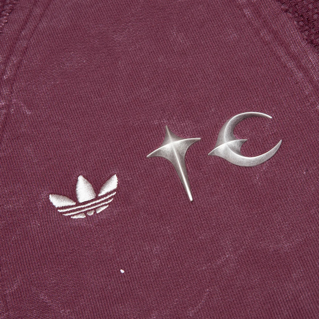 Adidas x Thug Club TG Sweat Hoodie Maroon