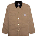 OG Chore Coat Aged Canvas Peanut Black