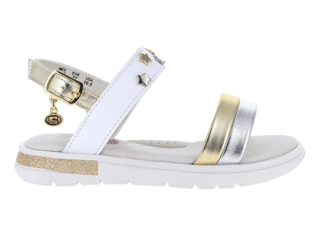 Sandalias Coqueta Oro para Niña