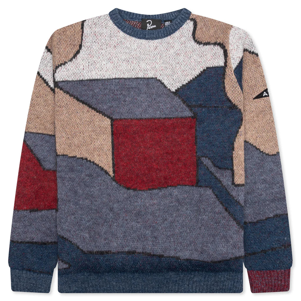 Your Street Knitted Pullover Blue