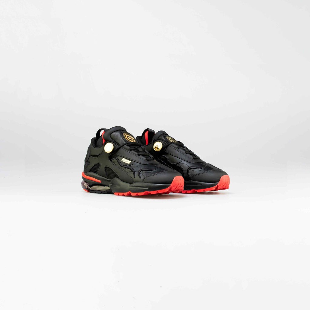 Balmain X Puma Cell Stellar Womens Lifestyle Shoe Black Red