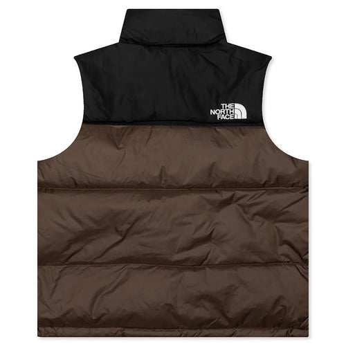 1996 Retro Nuptse Vest Smokey Brown