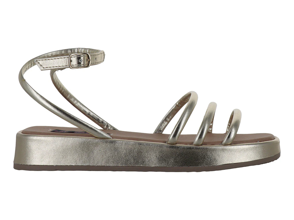 Sandalias Salamandra Oro Inglés para Mujer