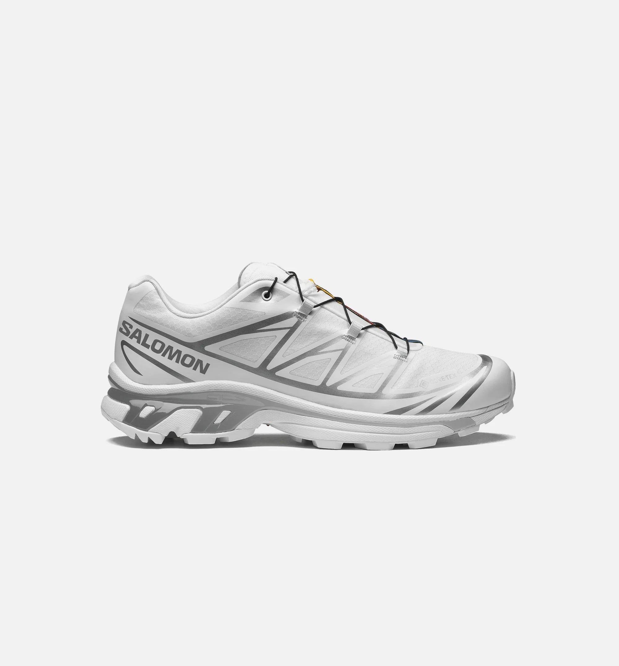 XT 6 GORE TEX Mens Lifestyle Shoe White White Footwear Silver