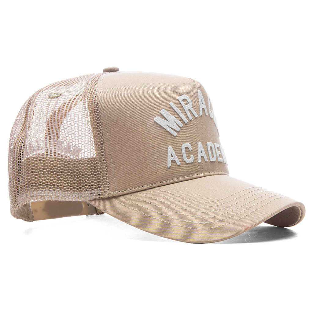 Miracle Academy Trucker Hat Sand