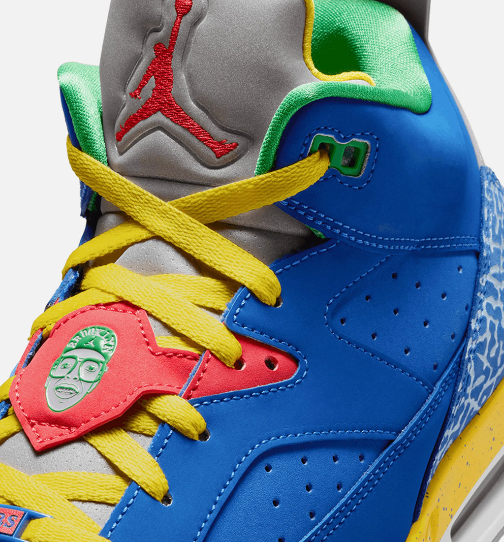 Air Jordan Son Of Mars Low Do The Right Thing Mens Lifestyle Shoe Game Royal Tour Yellow Cement Grey White