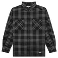 Tartan Check Shirt L S Black