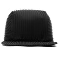Pleats Cap Black