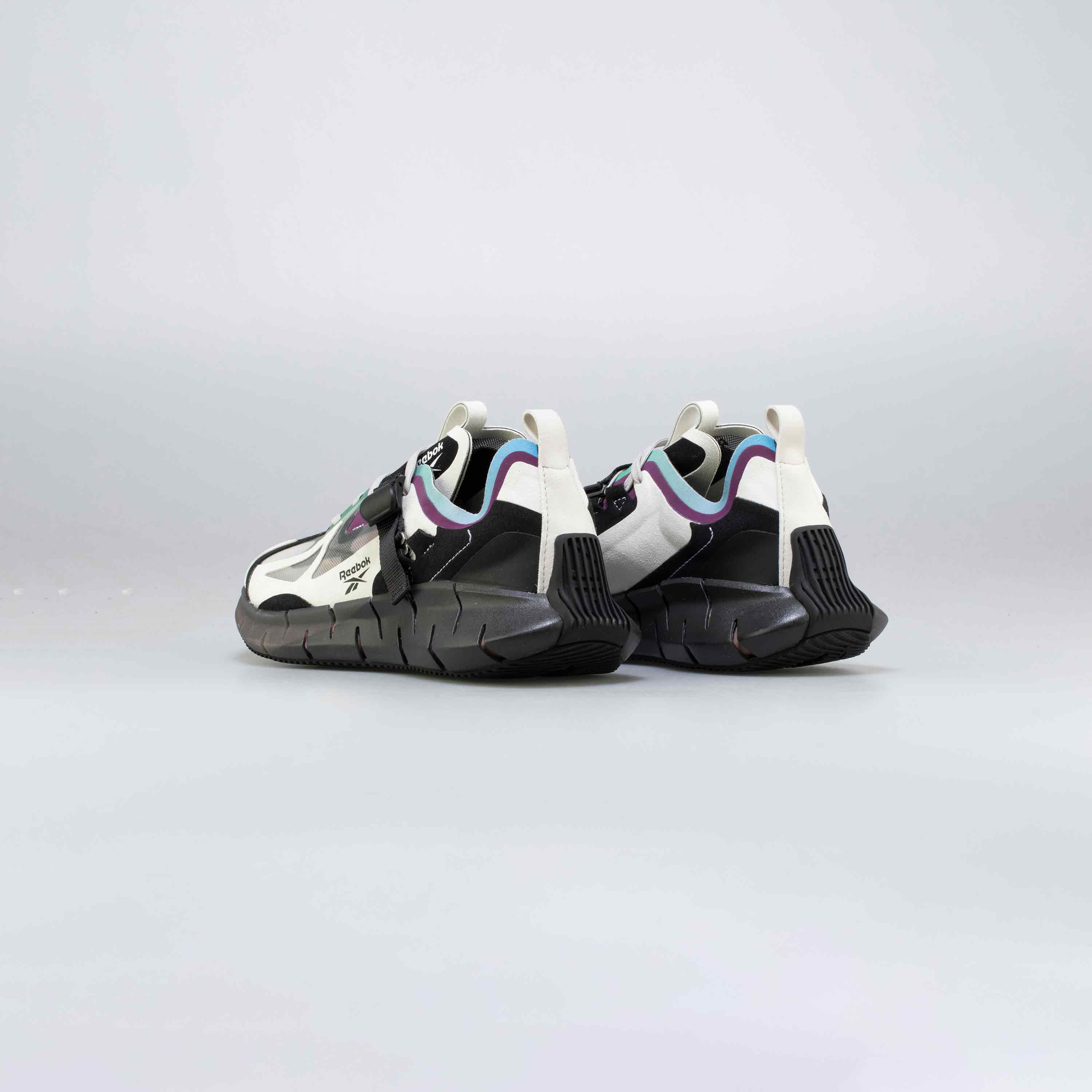 Zig Kinetica Concept Type1 Mens Running Shoe Grey Black Purple Green