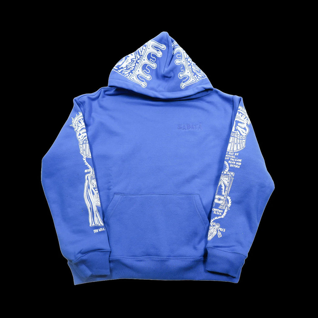 Warren Lotas Sabata Hoodie Royal 20 Royal Blue