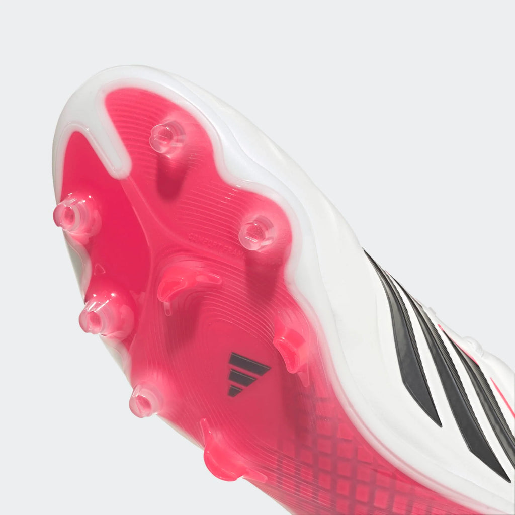 adidas Copa Pure IV Elite FG Firm Ground Mens Soccer Cleats Zero Metal Black Lucid Red