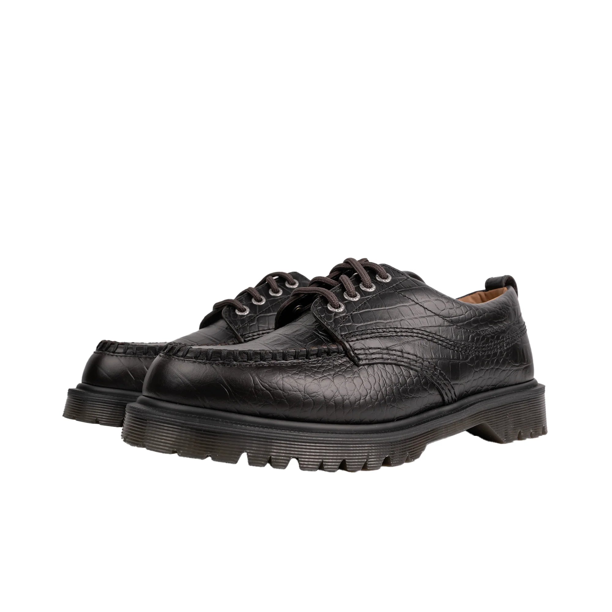 Dr Martens Lowell Dark Brown Croc