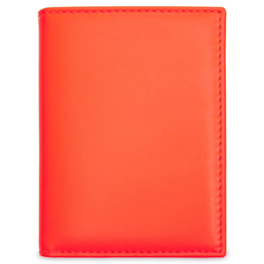 Comme des Garcons Super Fluo Wallet Blue Orange