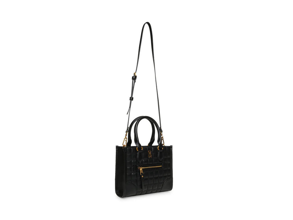 Bolsa Steve Madden Bmassi Negro Dorado para Mujer