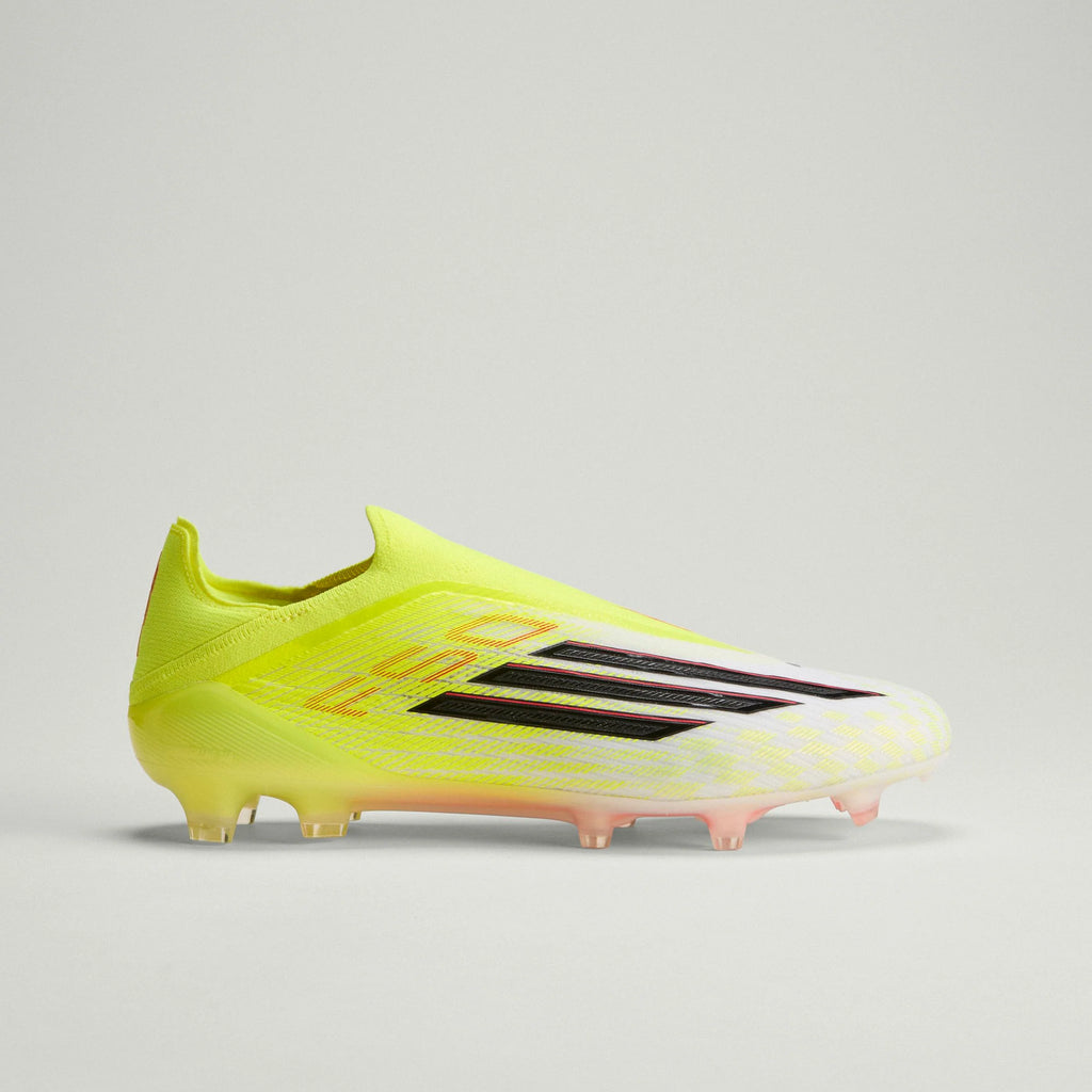 adidas F50 Elite Laceless FG Firm Ground Mens Soccer Cleats Yellow Black Red