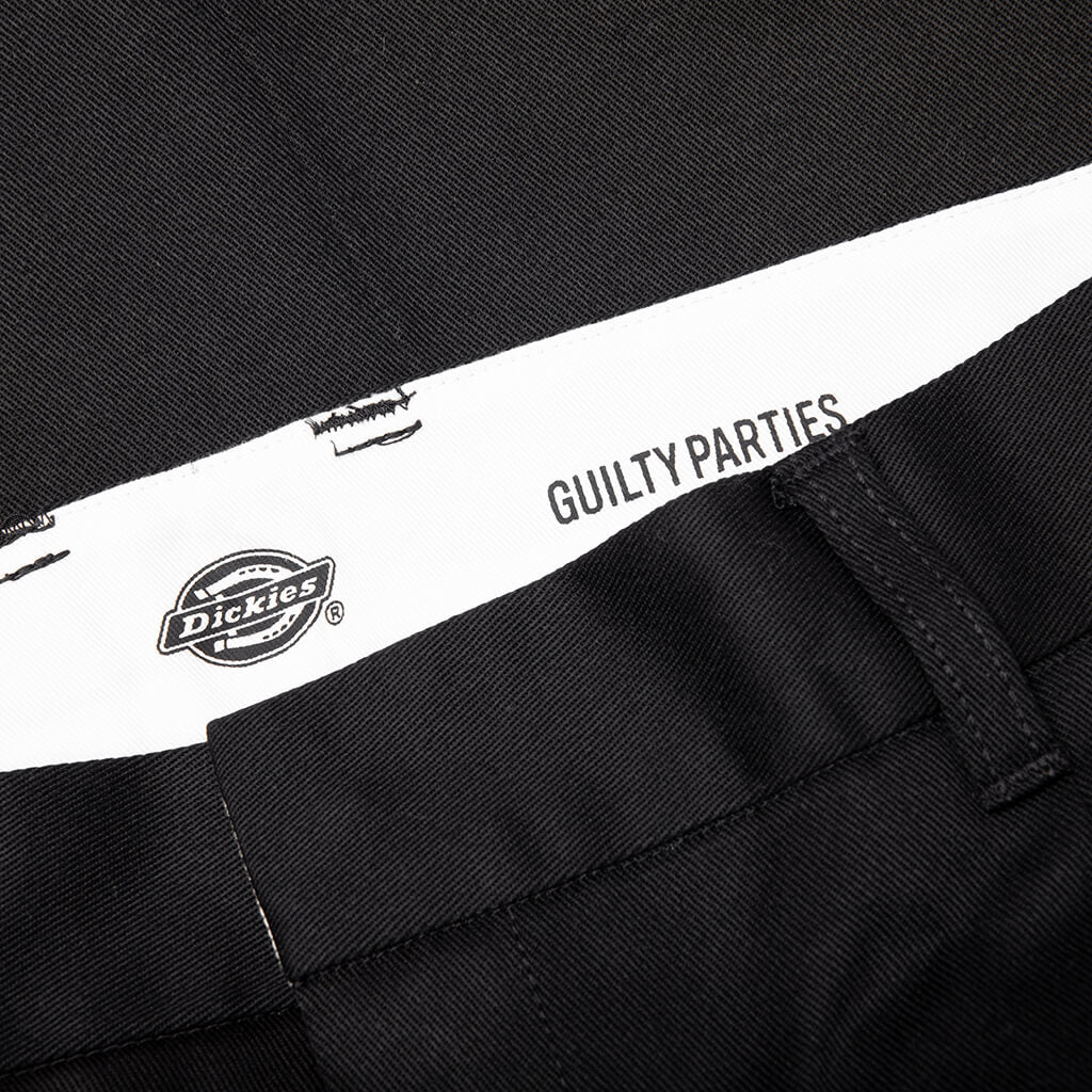 Dickies Pleated Trousers Black