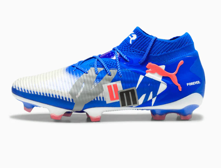 PUMA Future 8 Ultimate Forever FG Firm Ground White Blue