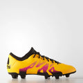 adidas X 151 FG AG Multi Ground Soccer Cleats Solar Gold Black Shock Pink