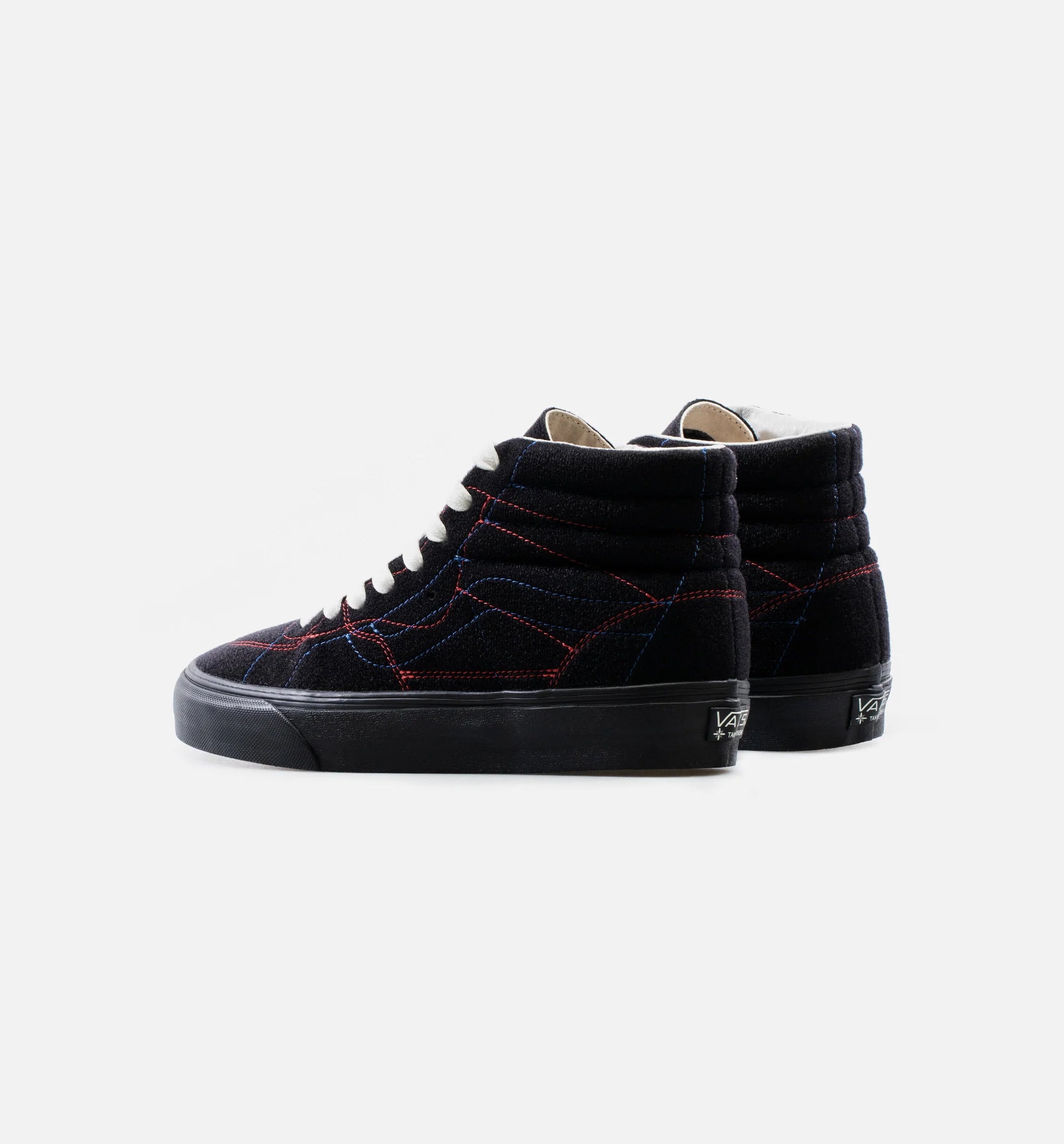 Vans X Taka Hayashi Vault SK8 Hi LX Diy Mens Skateboarding Shoe Black Multi