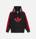 Bape x Adidas Shark Fleece Full Zip Mens Hoodie Black