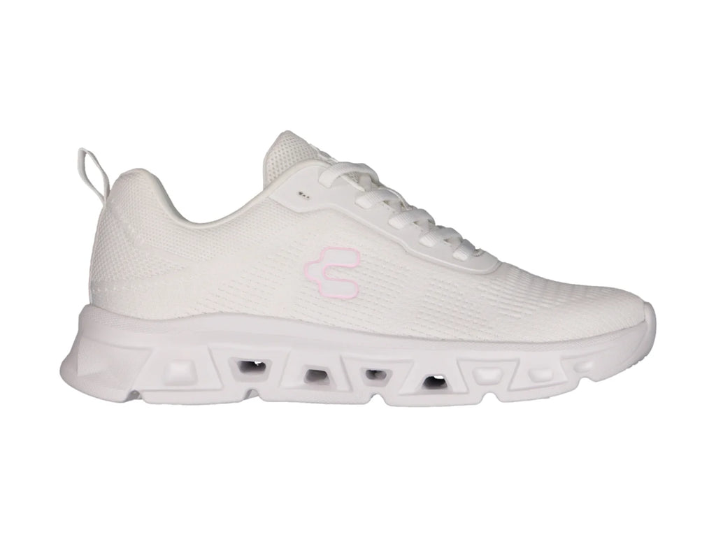 Tenis Charly Light Sport Blanco y Rosa para Mujer