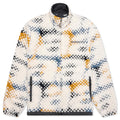 Printed A Fleece Zip Jacket Multi