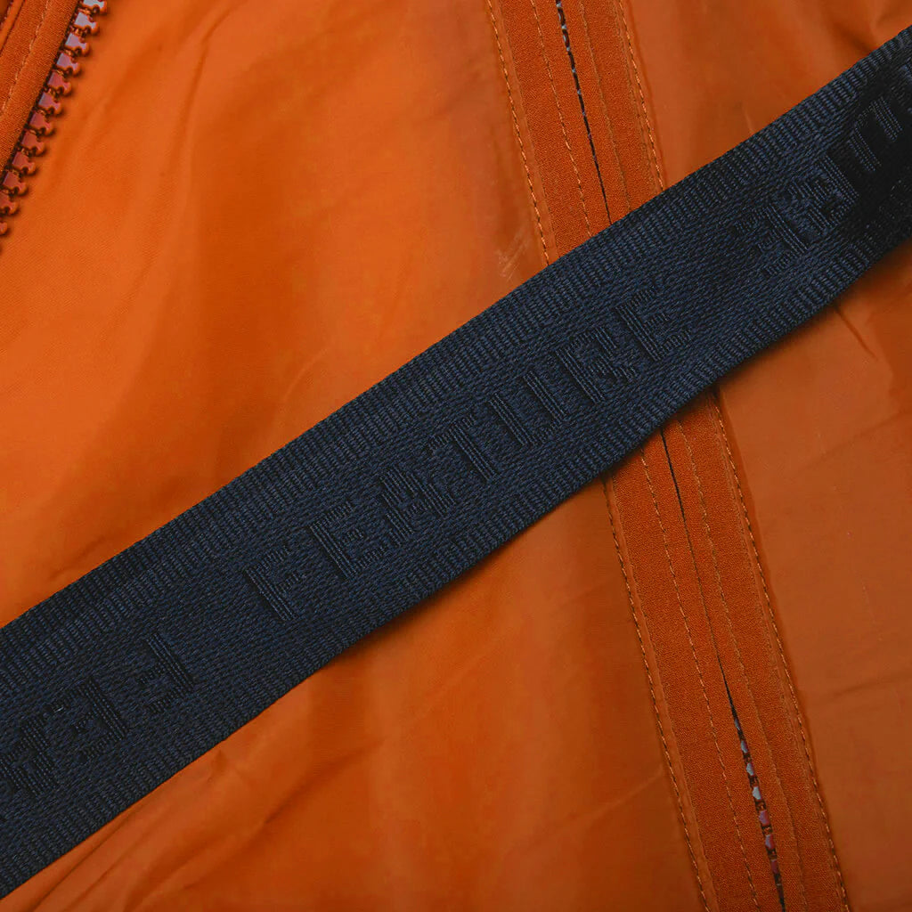 Sherman Convertible Puffer Vest Burnt Orange