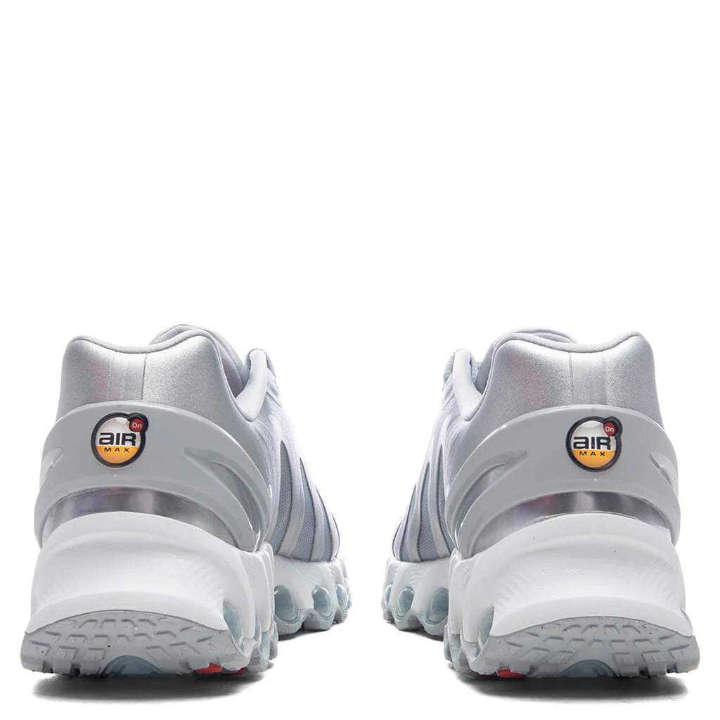Womens Air Max DN8 Wolf Grey Metallic Silver Off White