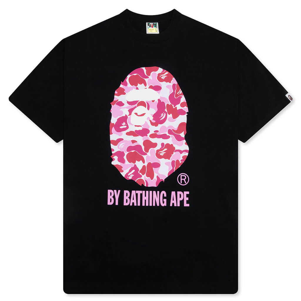 ABC Camo By Bathing Ape Tee Black Pink