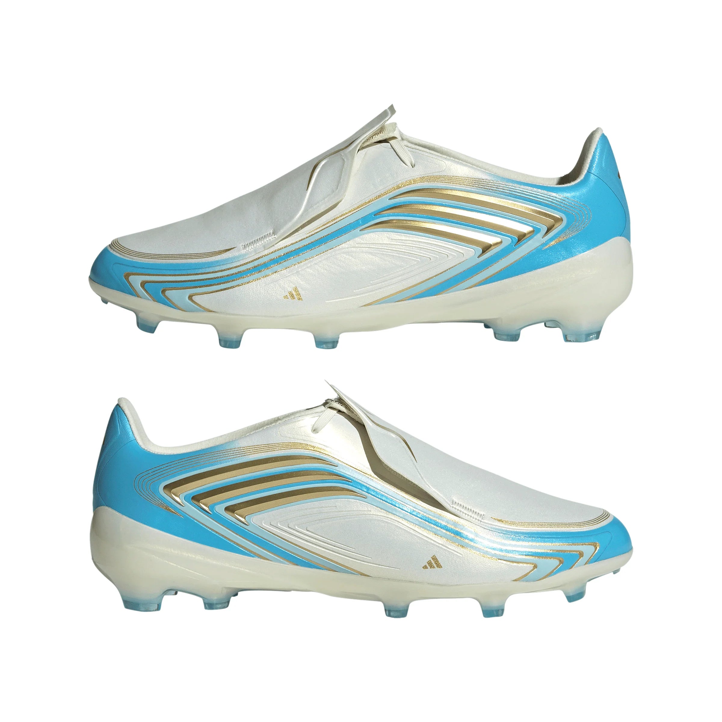 adidas F50 Messi Elite FG Firm Ground Youth Soccer Cleats Blue