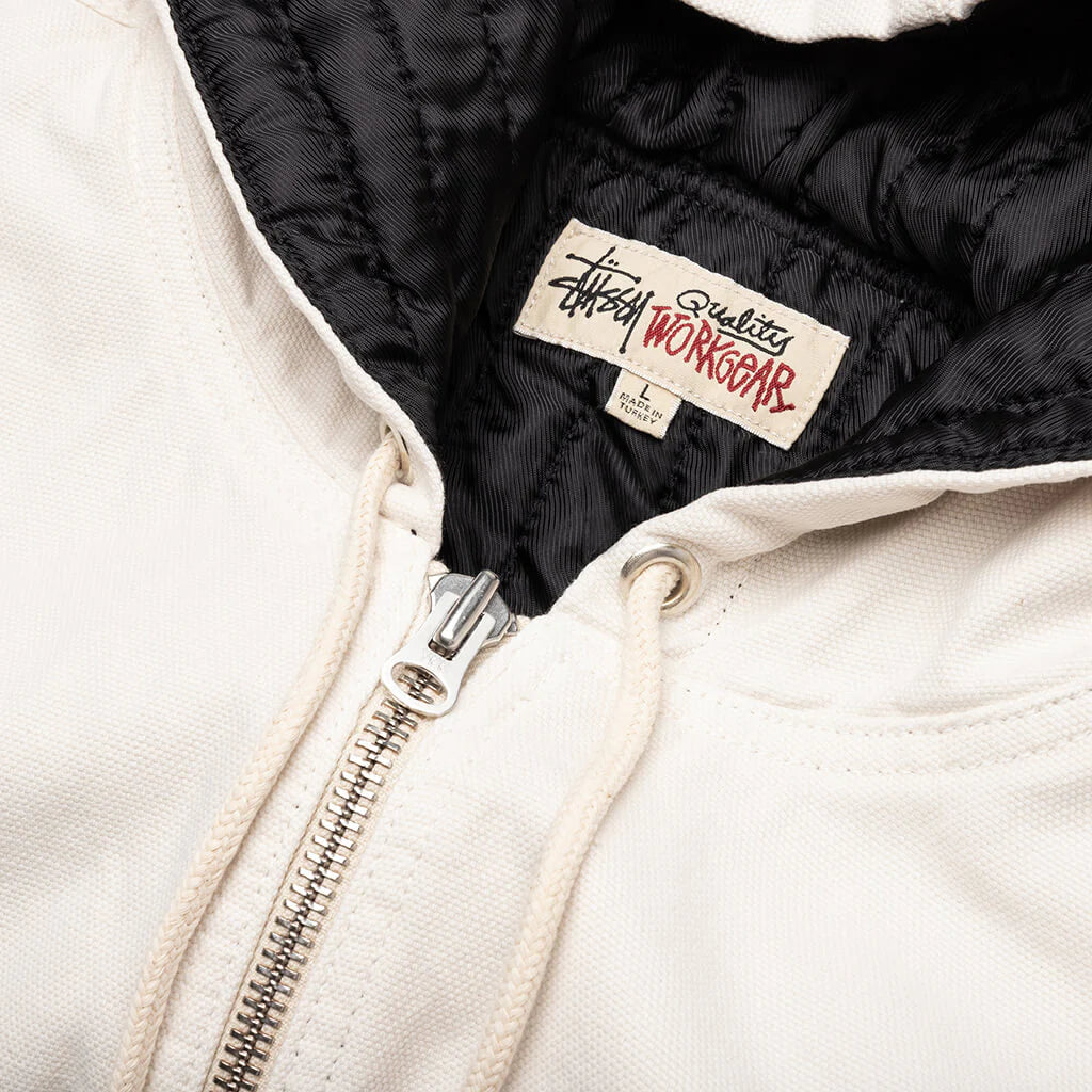 Canvas Insulated Work Jacket Bone