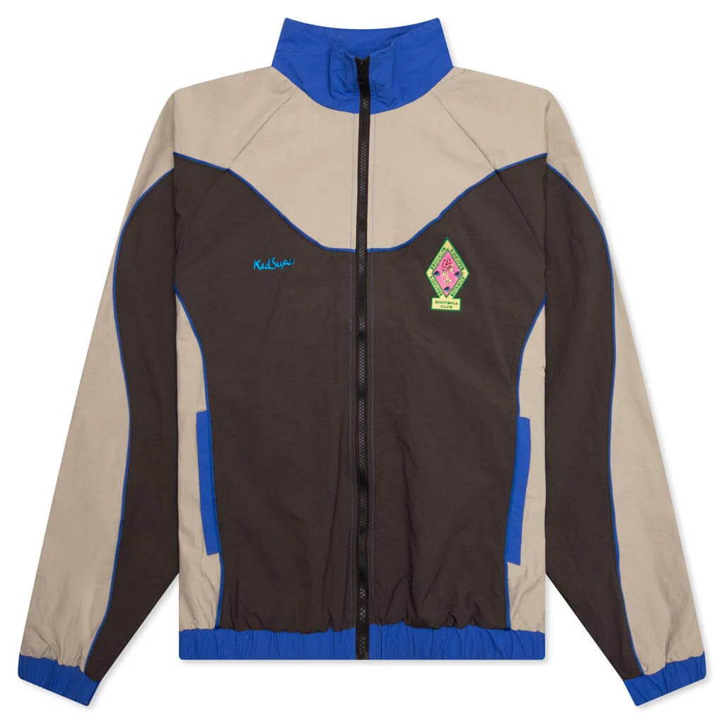 Brooklyn Botanics Tracksuit Top Brown Blue