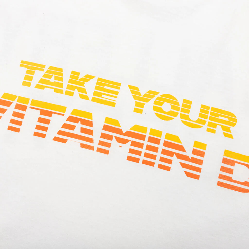 Vitamin D Tee White