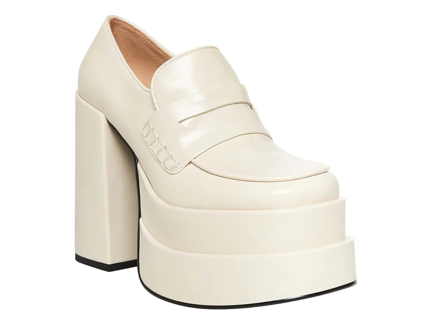 Zapatos de Plataforma Steve Madden Color Hueso para Mujer