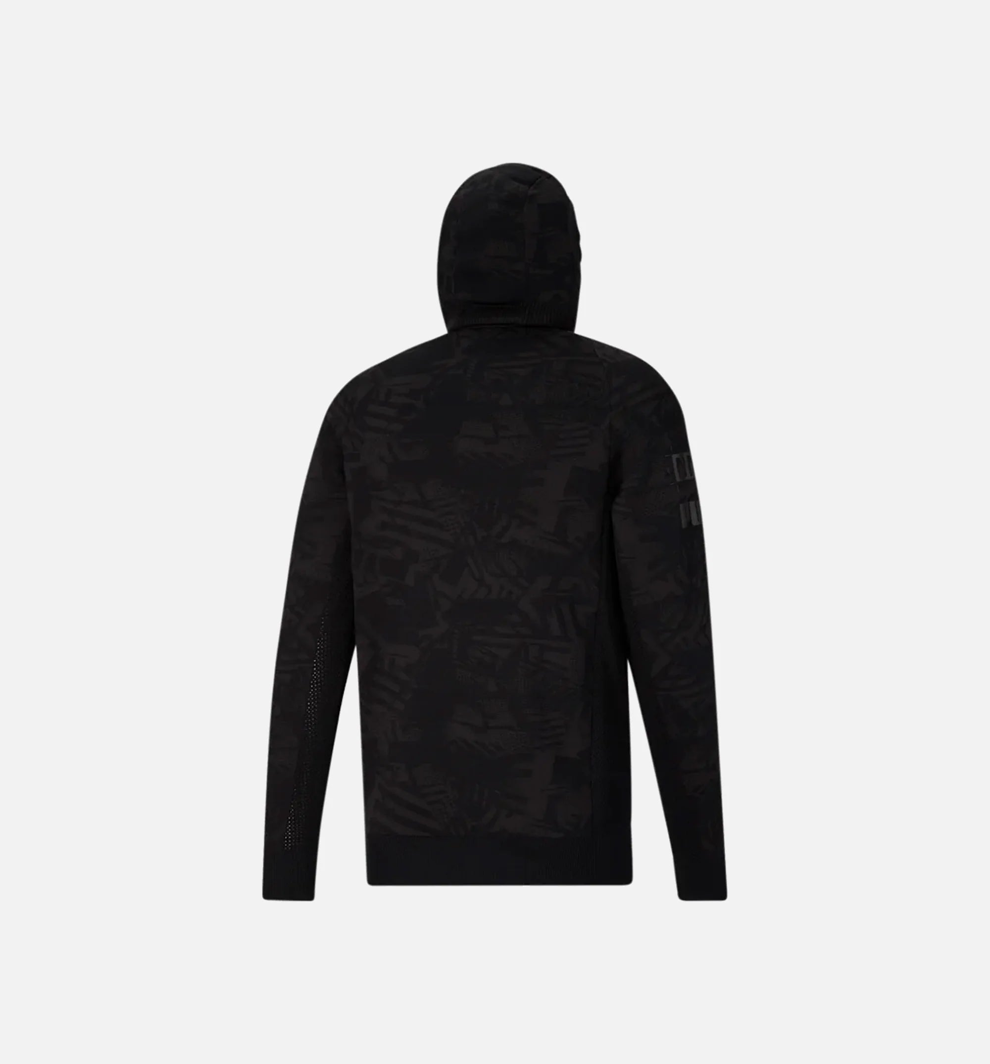 Nemen Scuba Knit Mens Long Sleeve Shirt Black