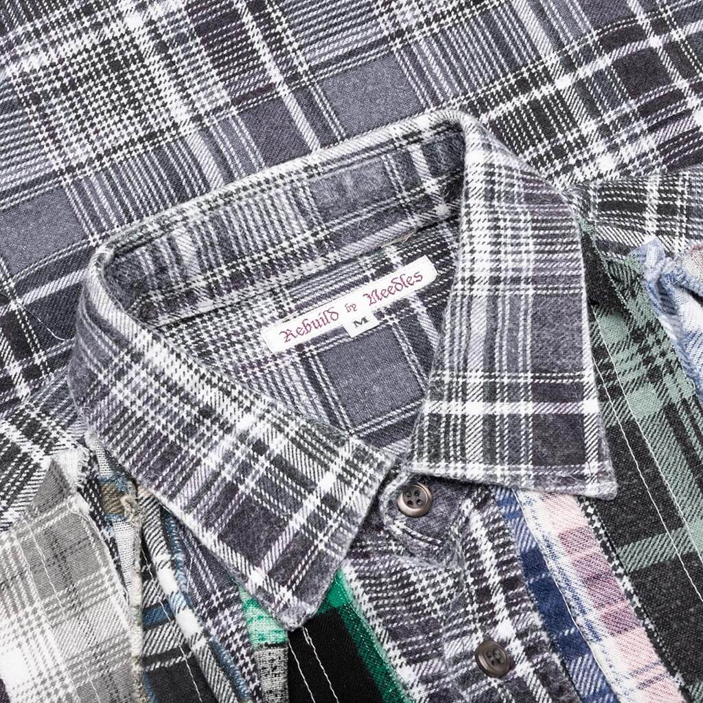 Needles Flannel Shirt Ribbon Shirt Assorted