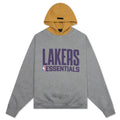 Fear of God Essentials x NBA Lakers Sport Hoodie Concrete Heather Canyon