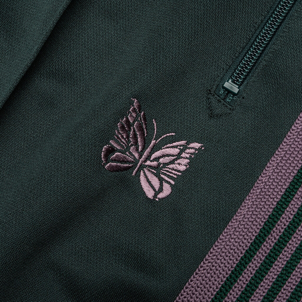 Poly Smooth Boot Cut Track Pant Green