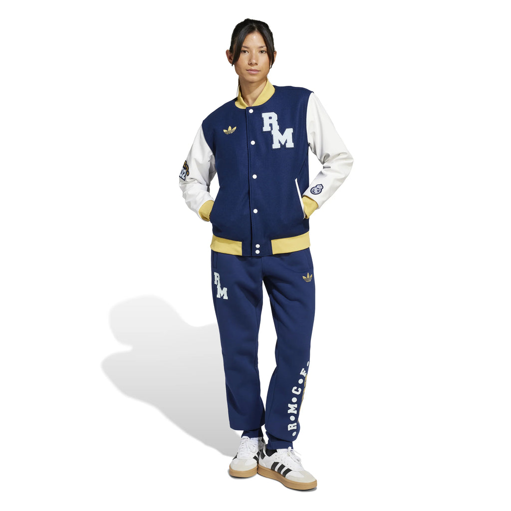 adidas Real Madrid Varsity Jacket Team Blue
