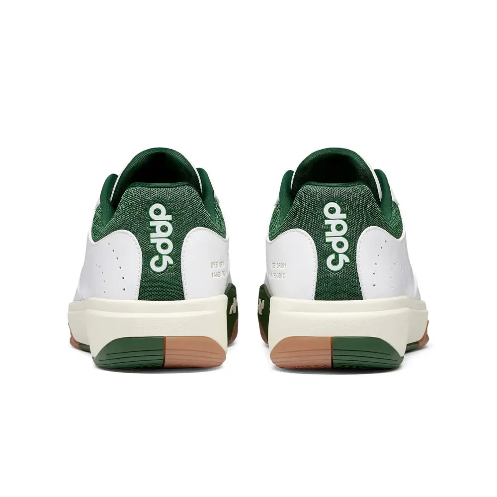 DAPS DESI Low Green White Womens Pickleball Shoes