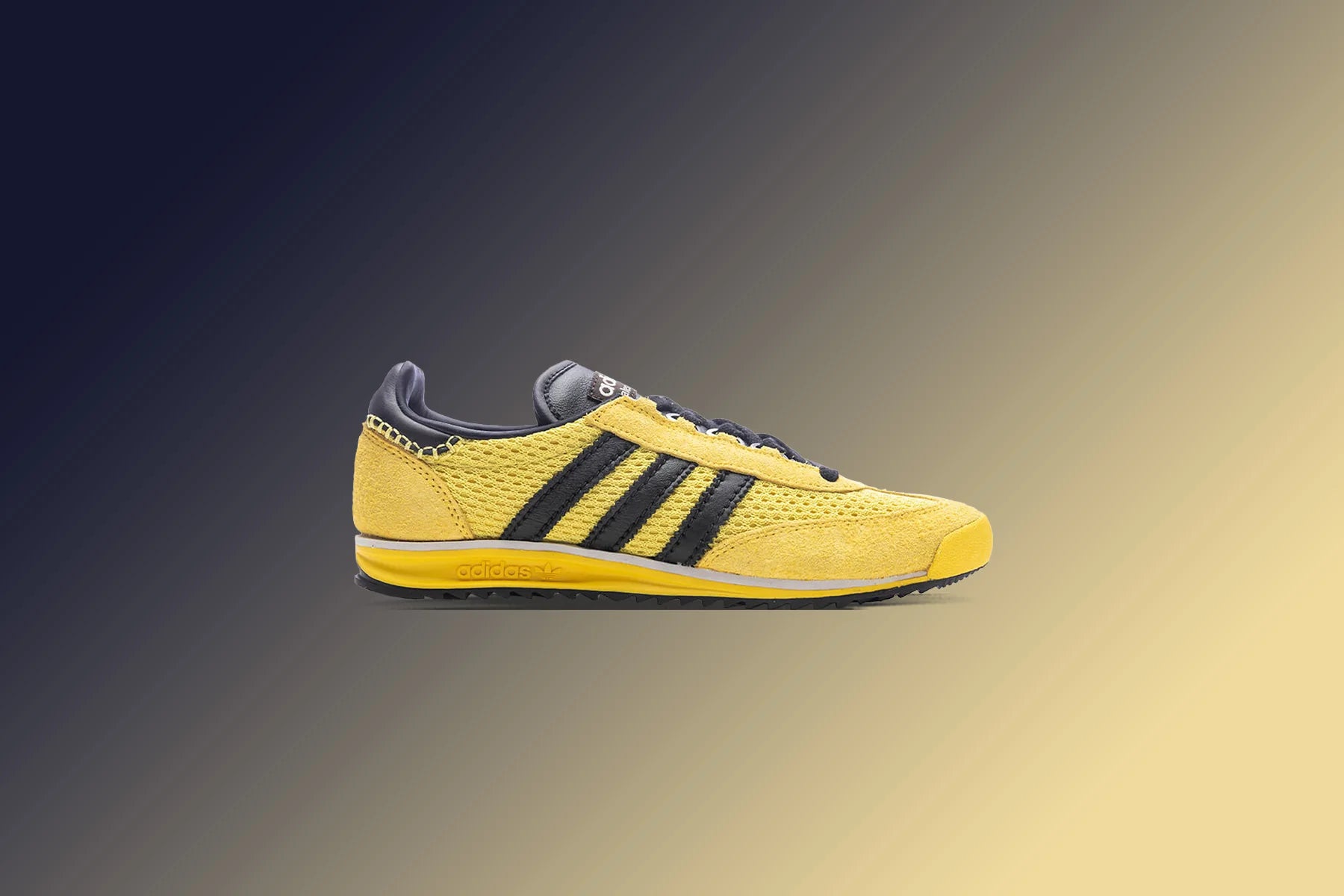 Wales Bonner x Adidas SL76 Yellow Bold Orange Core Black